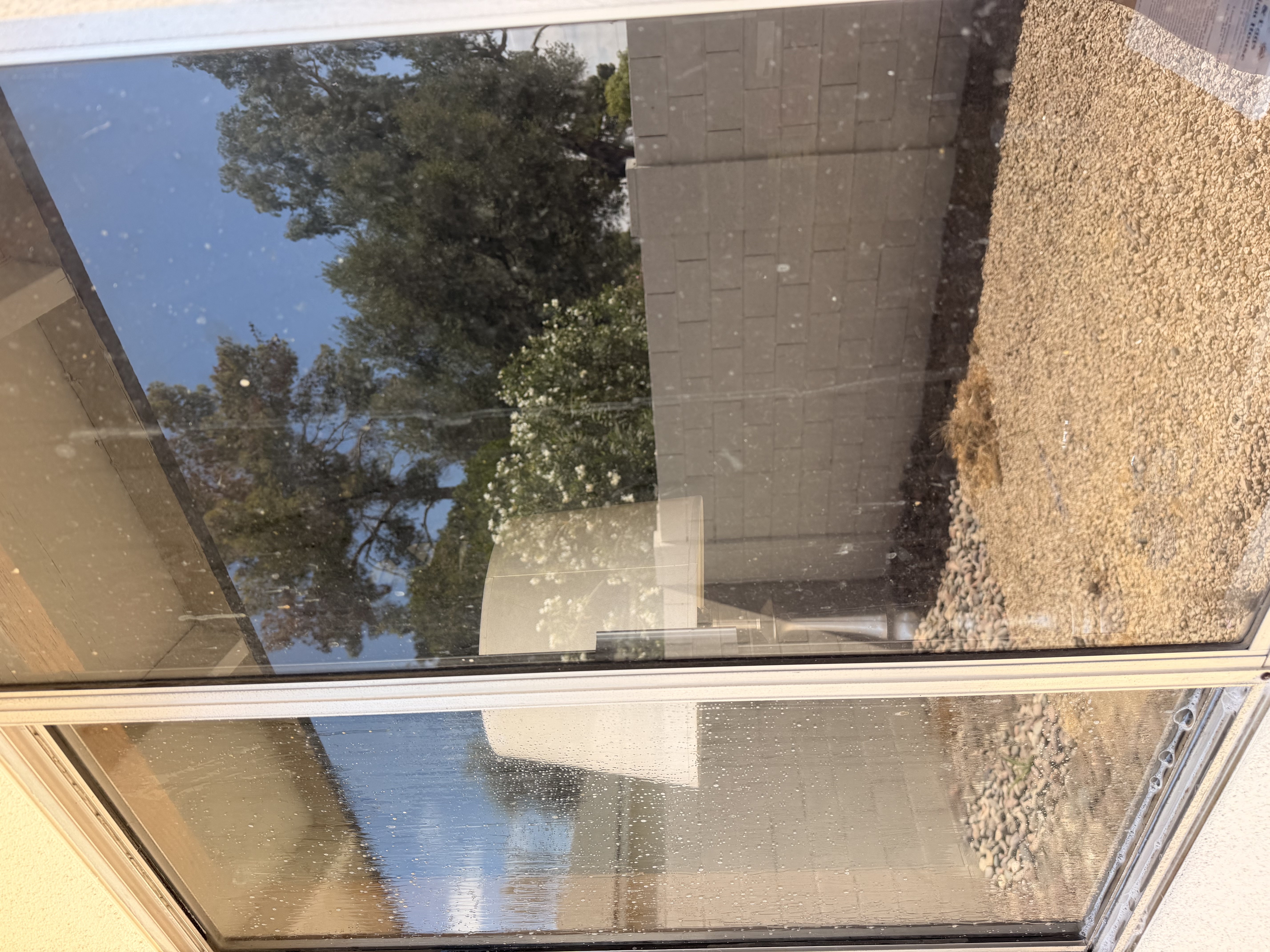 Window before washing
